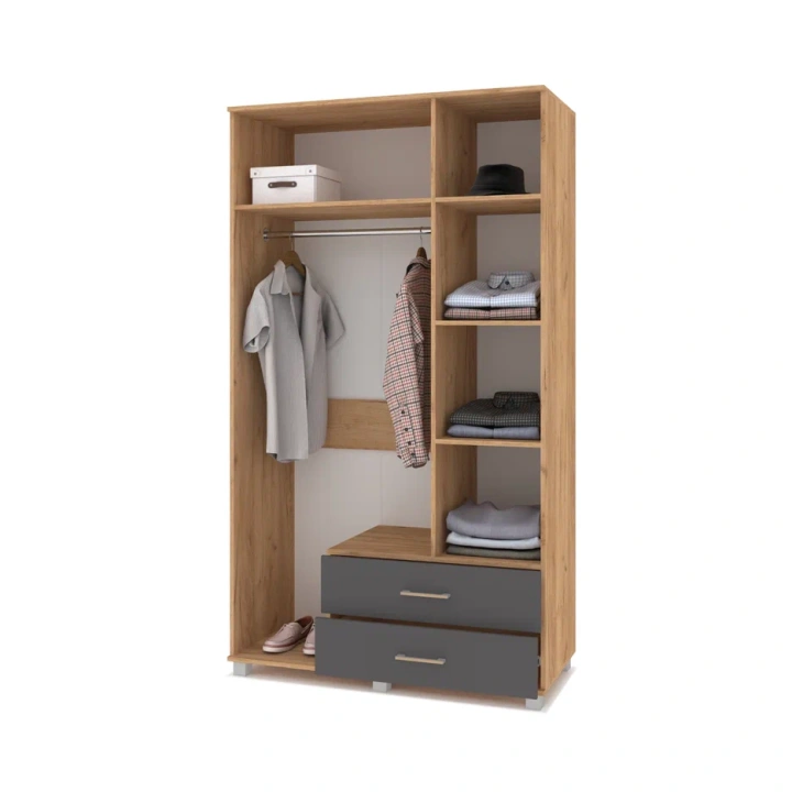 Шкаф "Ева" трехстворчатый с 2 ящиками