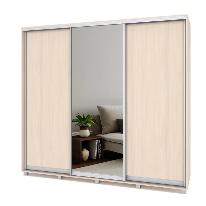 Шкафы-купе "Мартин"  трехстворчатый 2000+ зеркало 1шт