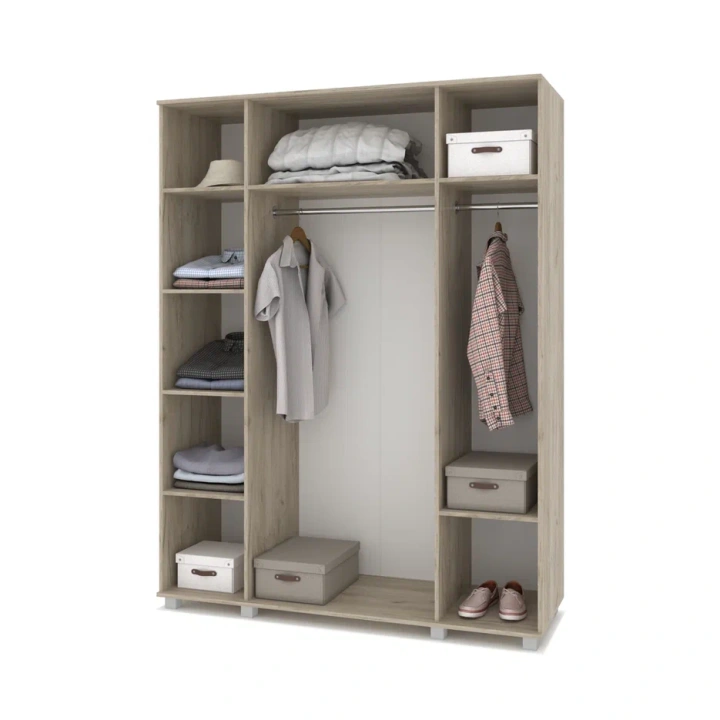 Шкаф "Ева" четырехстворчатый с зеркалами