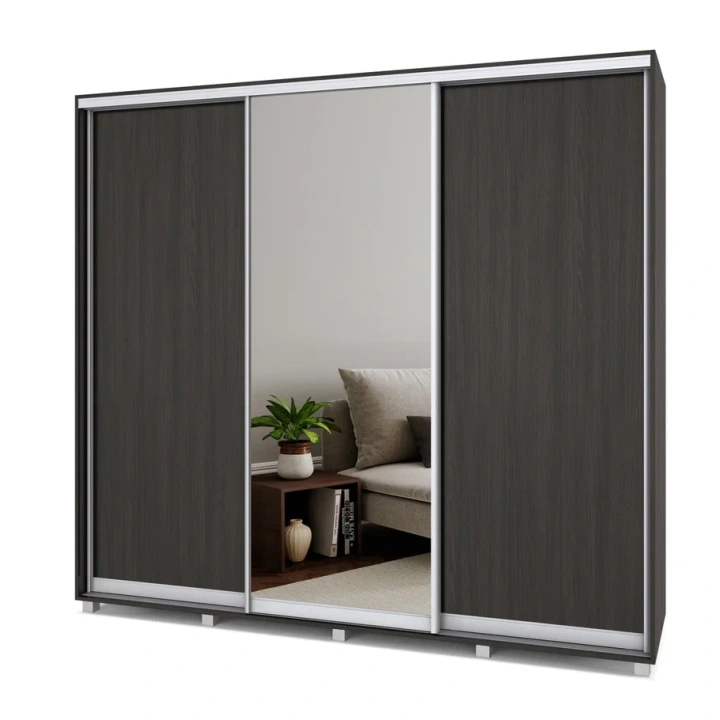 Шкафы-купе "Мартин"  трехстворчатый2400+ зеркало 1шт