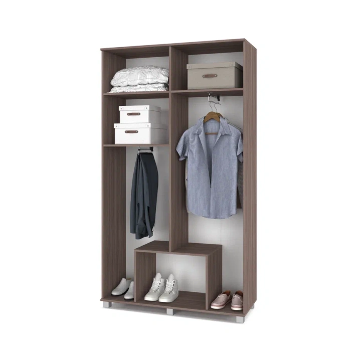 Шкаф "Карина" четырехстворчатый с зеркалом