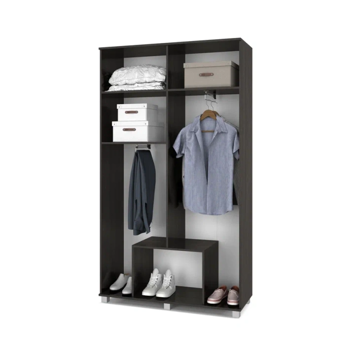 Шкаф "Карина" четырехстворчатый с зеркалом