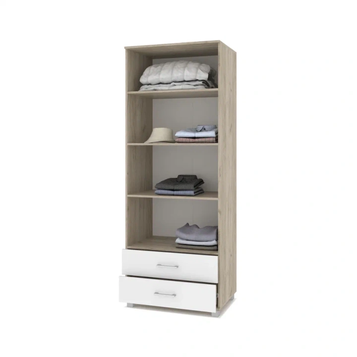 Шкаф "Ева" двухстворчатый с 2 ящиками