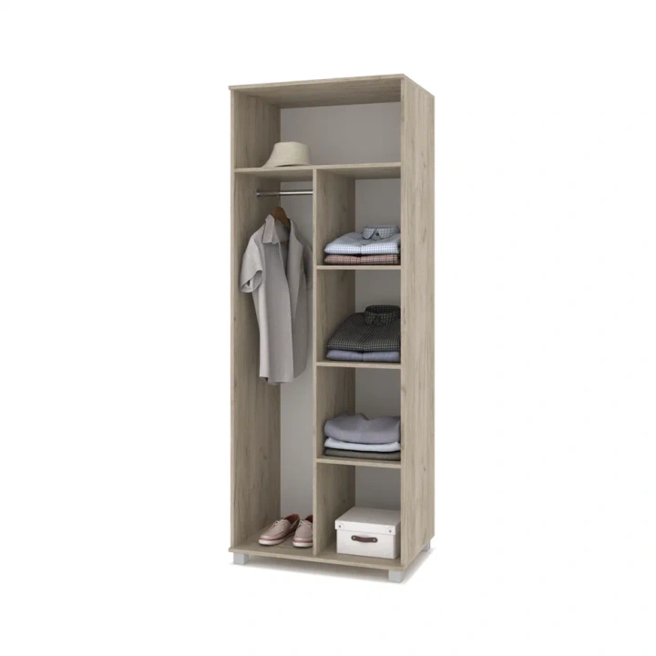 Шкаф "Ева" двухстворчатыйс полками