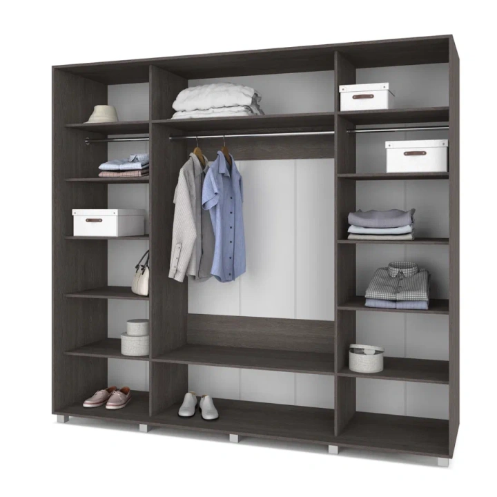 Шкафы-купе "Мартин"  трехстворчатый2400+ зеркало 1шт