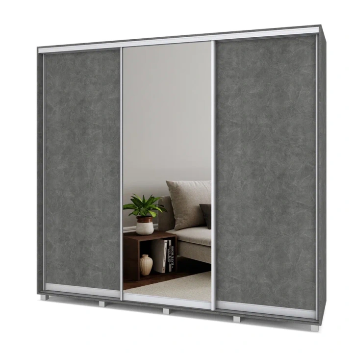 Шкафы-купе "Мартин"  трехстворчатый 2000+ зеркало 1шт