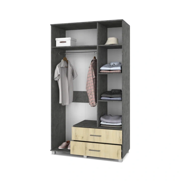 Шкаф "Ева" трехстворчатый с 2 ящиками